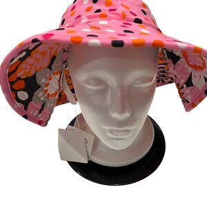 Hanna Andersson Reversible Floppy Beach Hat, NWT, M